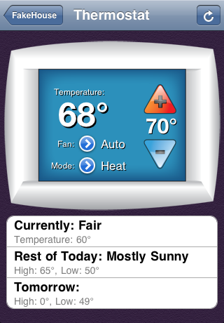 The settings pane for HomeGuru